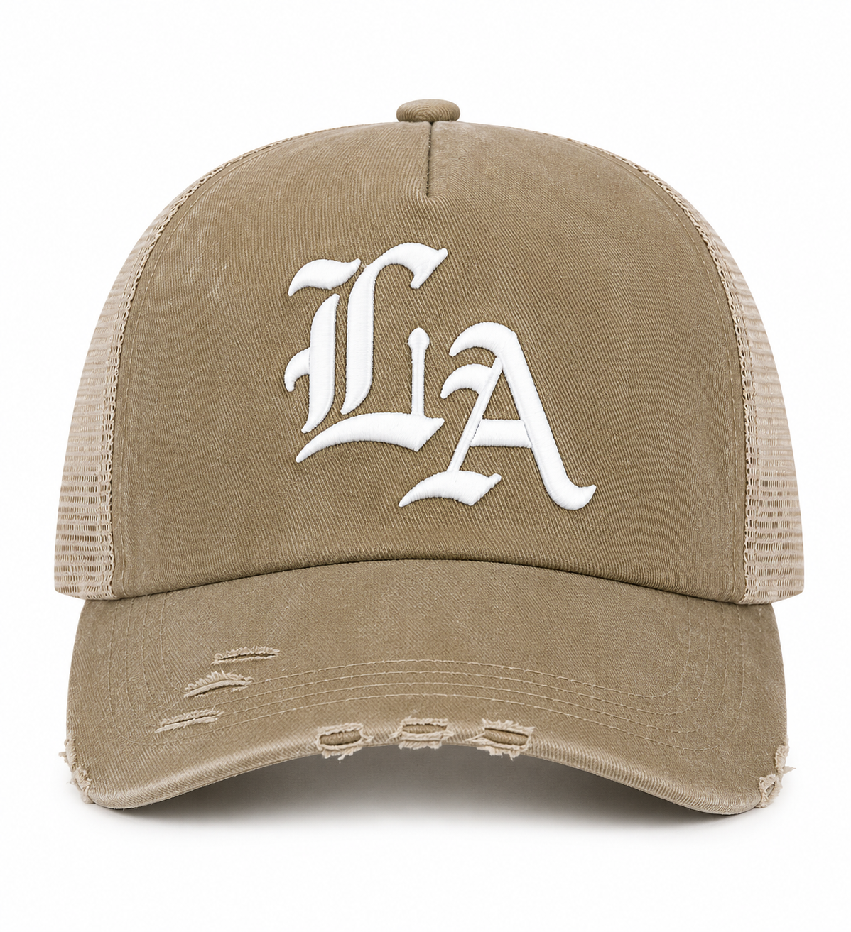 LA Vintage Distressed Sport Cap